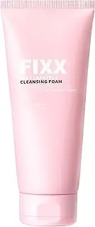 [So'natural Powder4room] All Clean Fixx Cleansing Foam, 200ml | A Pink Cera Cream Foam | Foam Cleanser Face Wash | Comfortable and Soft