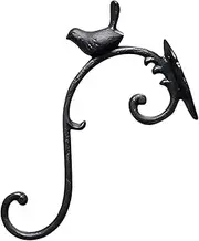 PHENOFICE Wall-Mounted Flower Basket Hook Iron Flower Pot Hook Flower Pot Hanger Hook Decorative Hanging Hook Decorative Planter Hanger Hanging Planter Hook Planter Hanging Rack Metal Hook