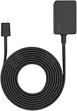 3 meter Power Adaptor for Ring Indoor Cam, Black