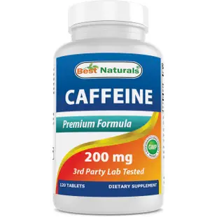 Best Naturals 優質咖啡因錠 200mg