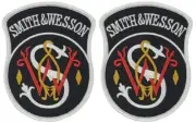 Smith and Wesson Firearm Patch | 2PC iron on or Sew on 3.75"x3"