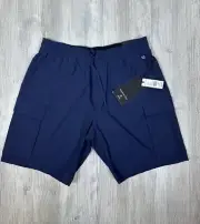 Kenneth Cole Tech Cargo Jogging Shorts Stretch / Medium / Mens / Navy