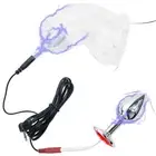 Male Electri Shock Cage Plugs Double Wireless Remote Control Male Device Urethra