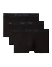 [Calvin Klein] Ultra Soft Modal Trunks 3 Pack in Black
