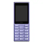 HMD 110 4G (Dual Sim, 128MB, Keypad Phone) - Blue