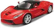 Die-cast 1:24 for Ferrari LaFerrari 488 Enzo F12 FXXK DIY Assembled Alloy Simulation Car Model Series Vehicle Collection Miniature Vehicle(LaFerrari)