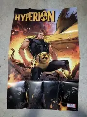 RARE NEW Marvel Comics Hyperion 2016 Promotional Promo 24 x 36 Poster
