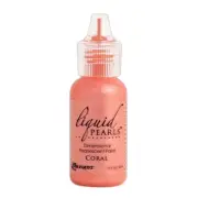 Ranger, Liquid Pearls, Pearlescent Paint, Add Dimension, Coral, Orange Paint
