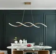 LUXURY ITALIAN MODERN LED GOLD CHROME PLATED LIGHT CHANDELIER PENDANTS