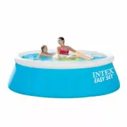 Intex Aqua Blue 6' x 20" Easy Set Aboveground Swimming Pool