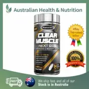 MUSCLETECH CLEAR MUSCLE NEXT GEN 84 CAPSULES + FREE SAME DAY SHIPPING