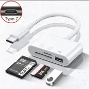 USB C, Card Reader For Laptops And Mobile Devices, Multiple Reader