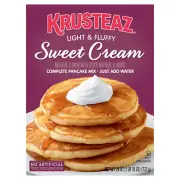 Sweet Cream Pancake and Waffle Mix, Light & Fluffy, 26 Oz Boxes (Pack of 12)