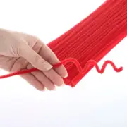 Bulk Buy of 700 Red Chenille 12" Long Pipe Cleaners