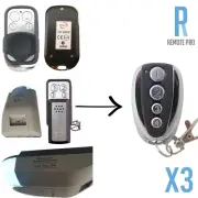 3 x McKnight GDS800/GDS1000 N28928 GDS Genuine Garage Remote Control