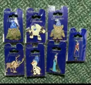 DISNEY PIN OLAF ELSA ANNA SVEN SORCERER LE 200 FROZEN CAST MEMBER WDI PINS SET