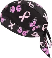 [RUIXIB] Skull Cap Motorcycle Helmet Liner Biker Head Wrap Cover Scarf Pirate Hat Bandana Running Beanie Cap
