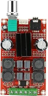 Respicefinem Digital Amplifier Module Audio Power Dual Channel Stereo Board XH M189 TPA3116D2 with Excellent Sound Quality for Heavy Bass Chip Protection Against Overvoltage