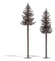 HO Scale Scenery - 6167 - 2 dead spruces, 160/180 mm tall