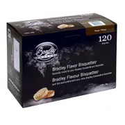 Bradley Pecan Bisquettes 120 Pack - BTPC120