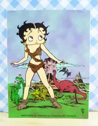 在飛比找Yahoo奇摩購物中心優惠-【震撼精品百貨】Betty Boop_貝蒂~貼紙-恐龍