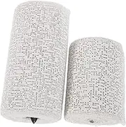 Craft Plaster Gauze Bandage Rolls 2 Pack Sanding Roll Cloth Sanding Sheet for Art Supplies Mask Making Table Scene Creation