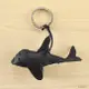 La Cuoieria Key Chain 義大利手工鑰匙圈/ Orca Whale 逆戟鯨 黑 eslite誠品