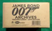James Bond Archives 2014 Edition 1 Factory Sealed Trading Card Case (12 boxes)
