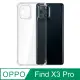 【Ayss】OPPO Find X3 Pro/X3/6.7吋 超合身軍規手機空壓殼(四角氣墊防摔/美國軍方米爾標準認證-透明)