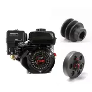 OHV 7HP Petrol Engine Stationary Motor kit 210cc Go Kart Horizontal Shaft Clutch