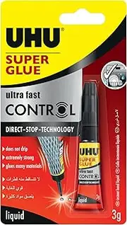 UHU Super Glue Ultra Fast Liquid Control 3g