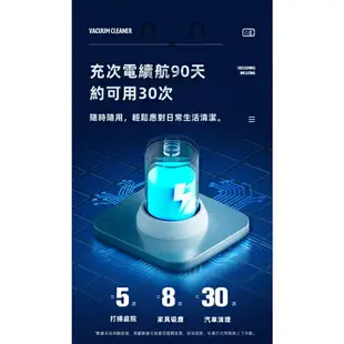 車載吸塵器 新款超強大功率 駕家車兩用 充氣泵四合一 可充電 無線充氣吸塵器