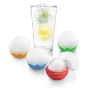 4pc Winex 2'' Silicone Ice Balls Moulder Set Home Kitchen/Bar Accessory