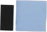 iplusmile 1 Set Car Wax Applicator Sponge and Polishing Cloth Kit Sponge Block for Automotive Detailing Tire Dressing Tool for Glossy Finish
