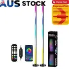 RGB Floor Lamp App Controlled Music Rhythm Mood Lamp Dimmable for Video Filming