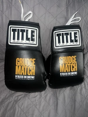 Grudge Match with Sylvester Stallone & Robert De Niro Movie Promo BOXING GLOVES