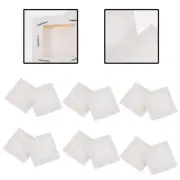 12pcs Canvas Panels Round Canvas Board Beechwood Tripod Canvas Frame