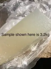 Melt and Pour CLEAR 1kg Glycerine Soap Base - Craft quality