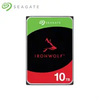 在飛比找momo購物網優惠-【SEAGATE 希捷】IronWolf 10TB 3.5吋