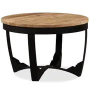 Coffee Table Solid Rough Mango Wood 60x40 cm vidaXL