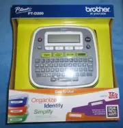 NEW Sealed Brother P-Touch PT-D200 Label Maker Labeling Organize Simplify