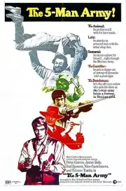 5 Man Army 01 Movie Wall Art Poster Print Pick A Size Lot Up