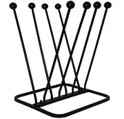 ARSUK Welly Boot Jack and Scraper, Cast Iron Wellington Rack, Metal Shoe Accessories & Care, Brushes, Motif