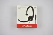 Koss CS295-USB Communication Headset with Flexible Boom Microphone via USB