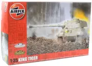 Airfix King Tiger 1:35 Scale Plastic Model Tank Kit A1369