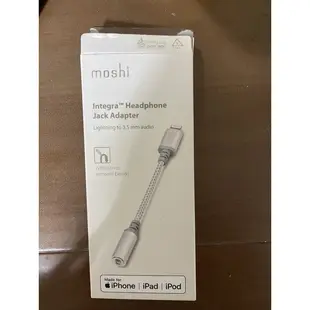 Moshi Integra™ 強韌系列 Lightning 轉 3.5mm 耳機轉接器 （有原盒）