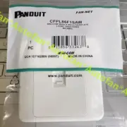 10PCS/Lot New CFPL86F1SAW MINI-COM 86mm*86mm Faceplate 1Port Shuttered W/LABEL