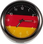 Amosfun Mini Luminous Car Vent Clock Quartz Timepiece for Stylish Dashboard Decoration for Cars Boats and Bikes Precision Mechanism for Accurate Timekeeping