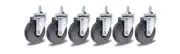 Beta Tools 3002/RLS 6 Spare Wheels for Creeper 3002 030020501