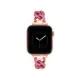 【NINE WEST】Apple watch 質感鍊條蘋果錶帶 - 質感鍊條 馬卡龍粉 38/40/41mm